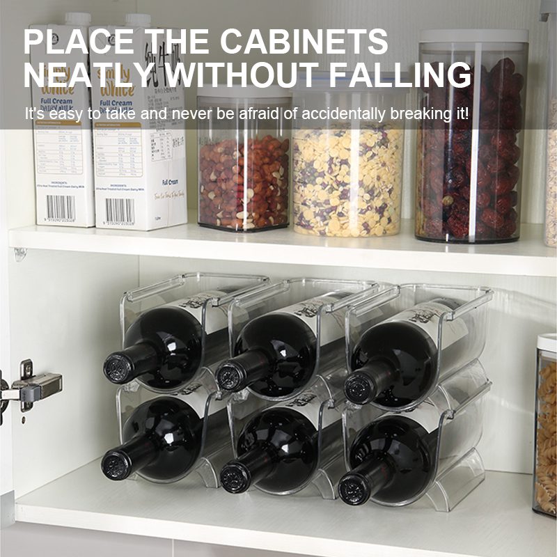 Wine Rack Refrigerator Organizer Global Store